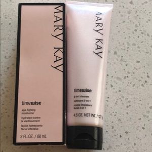 Mary kay moisturizer and cleaner